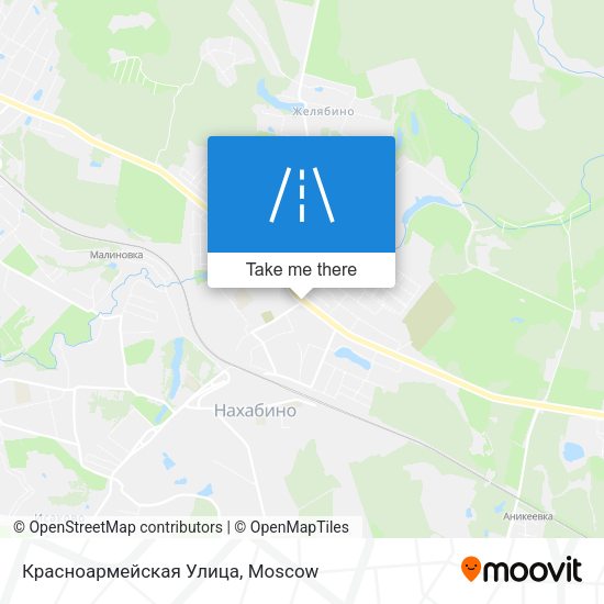 Красноармейская Улица map