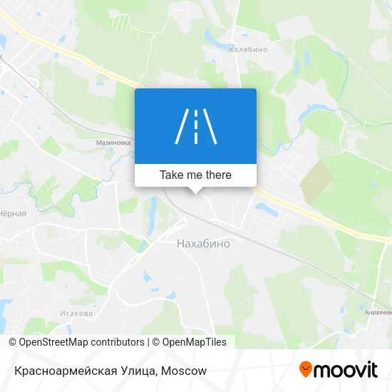 Красноармейская Улица map