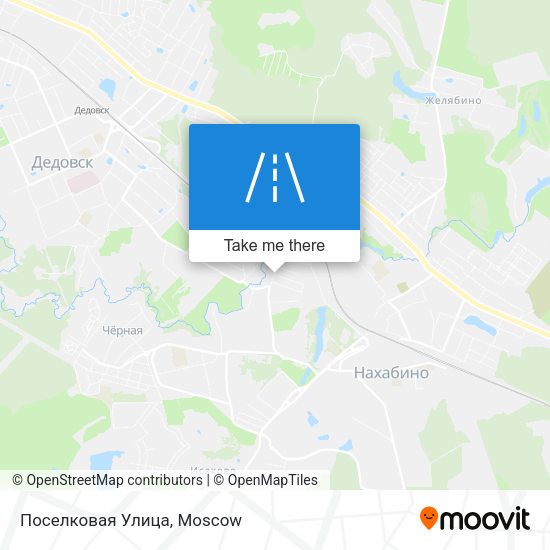 Поселковая Улица map