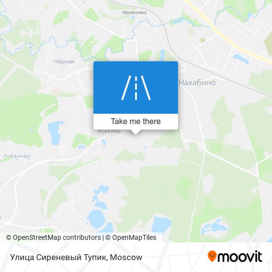 Улица Сиреневый Тупик map