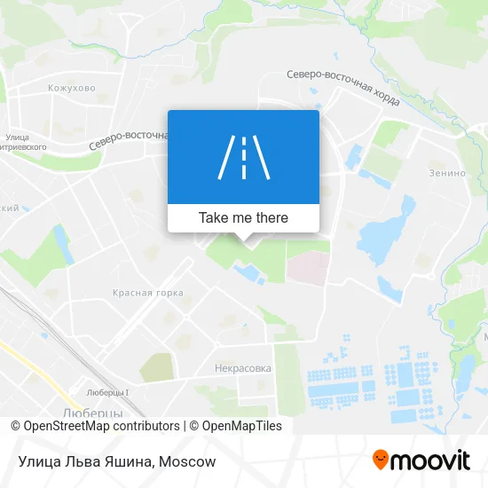 Улица Льва Яшина map