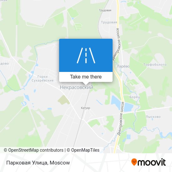 Парковая Улица map