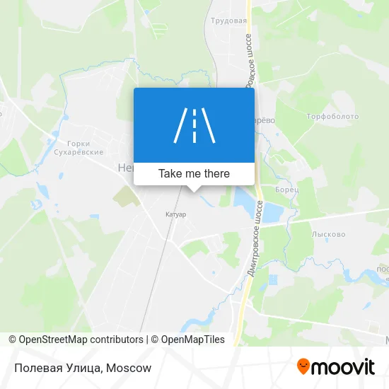 Полевая Улица map