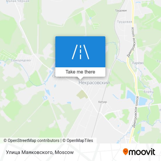 Улица Маяковского map