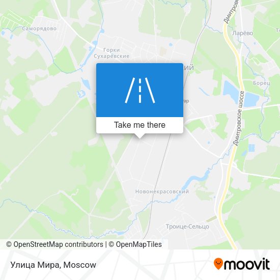 Улица Мира map
