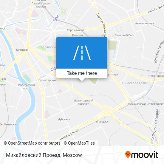Михайловский Проезд map