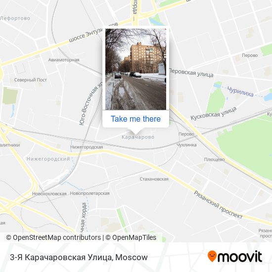 3-Я Карачаровская Улица map