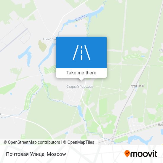 Почтовая Улица map
