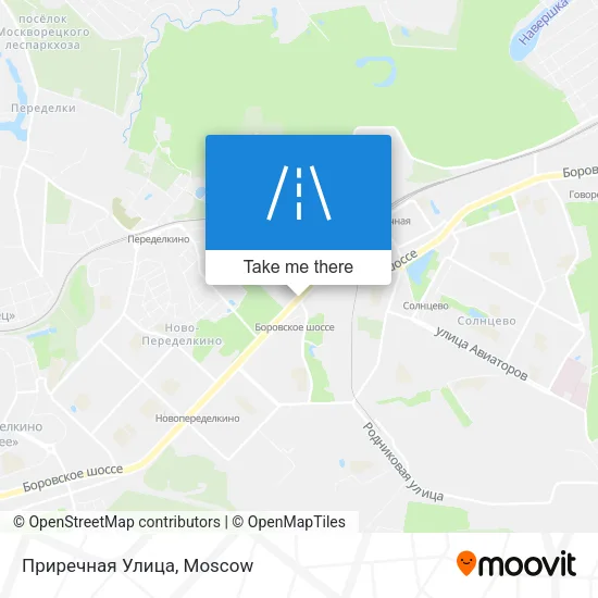 Приречная Улица map