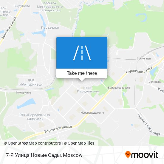 7-Я Улица Новые Сады map