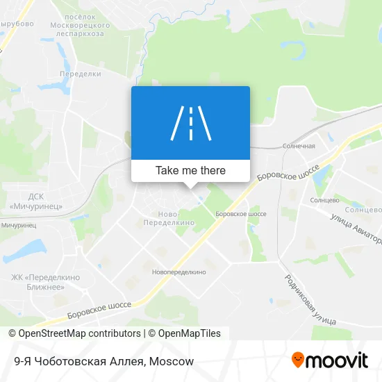 9-Я Чоботовская Аллея map