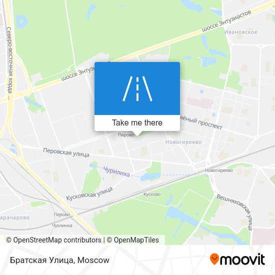 Братская Улица map