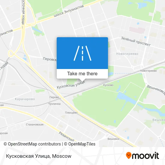 Кусковская Улица map