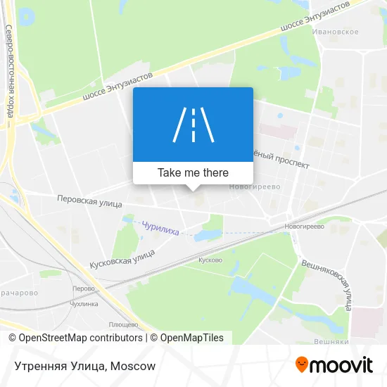 Утренняя Улица map