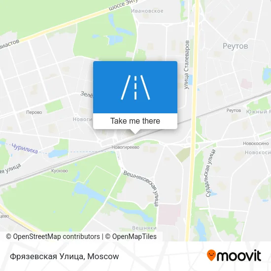 Фрязевская Улица map