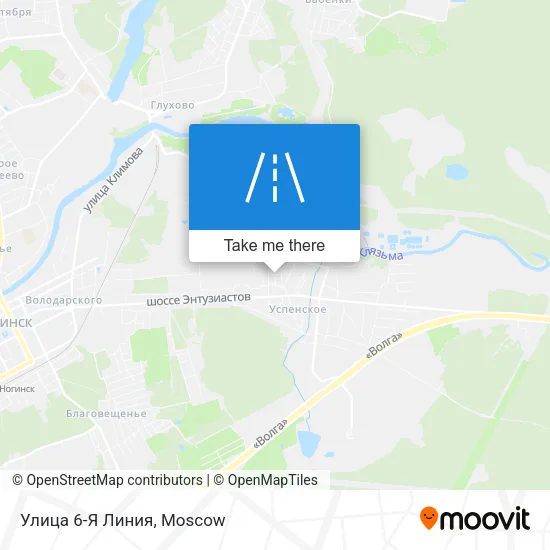 Улица 6-Я Линия map