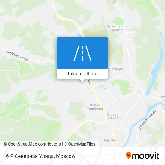 6-Я Северная Улица map