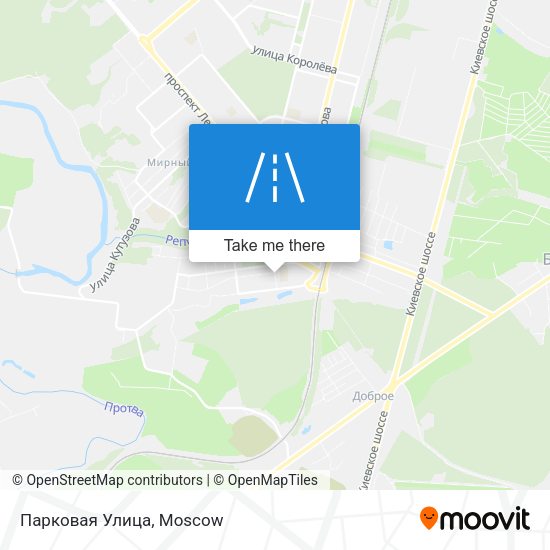 Парковая Улица map