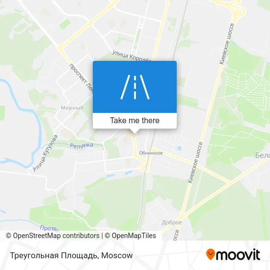 Треугольная Площадь map
