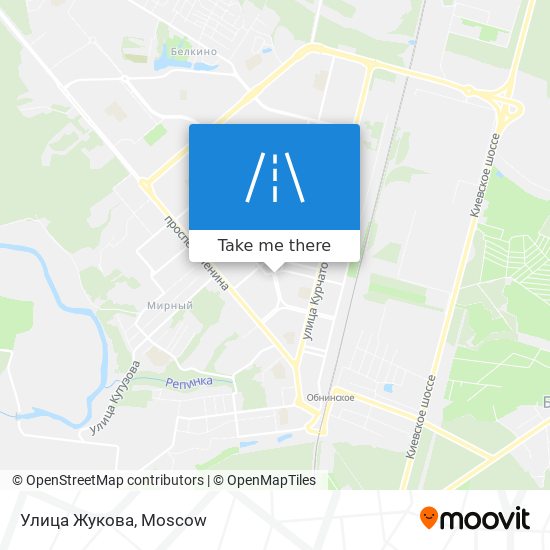 Улица Жукова map