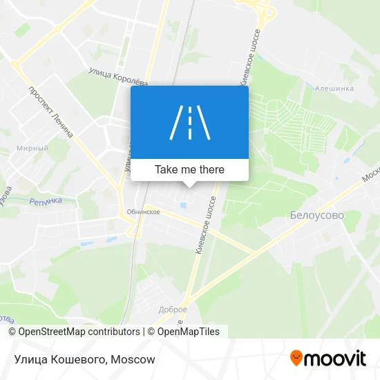 Улица Кошевого map