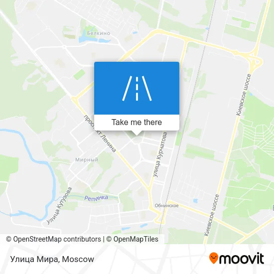 Улица Мира map