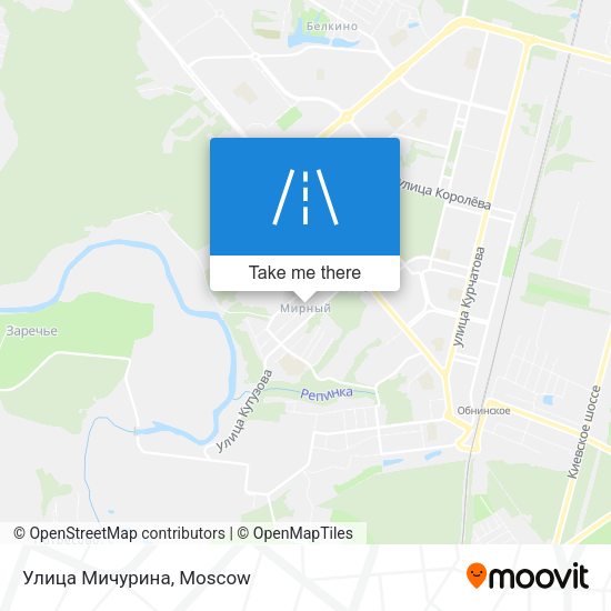 Улица Мичурина map