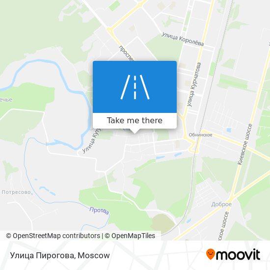 Улица Пирогова map