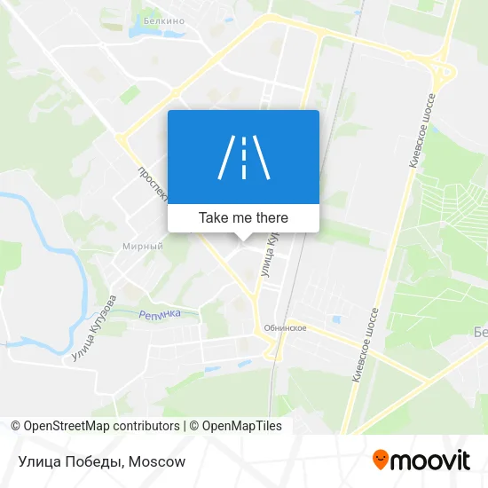 Улица Победы map