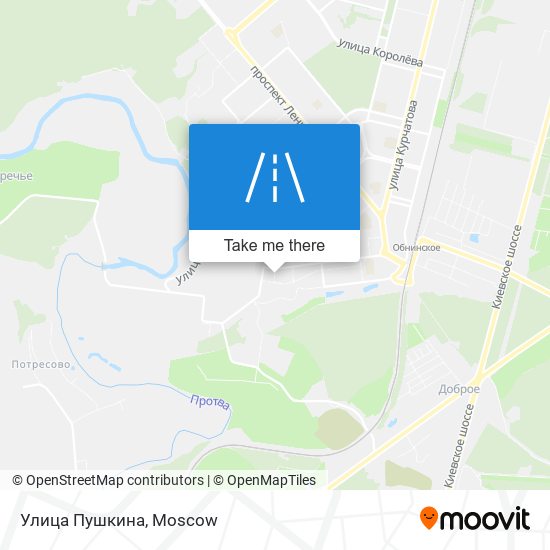 Улица Пушкина map