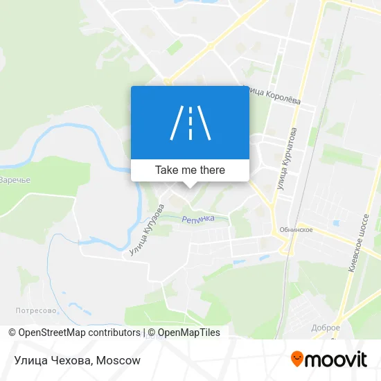 Улица Чехова map