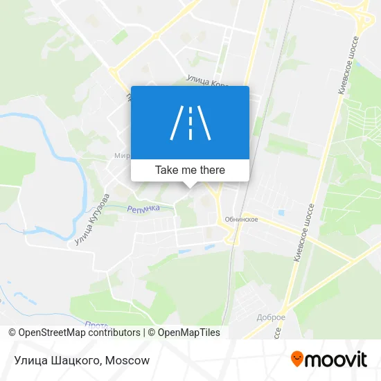 Улица Шацкого map