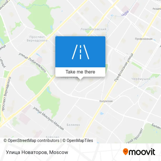 Улица Новаторов map