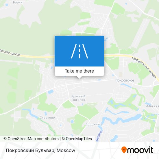 Покровский Бульвар map