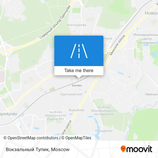 Вокзальный Тупик map