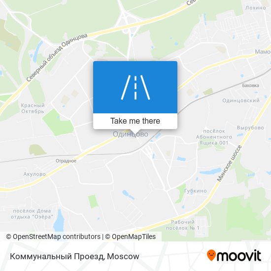 Коммунальный Проезд map