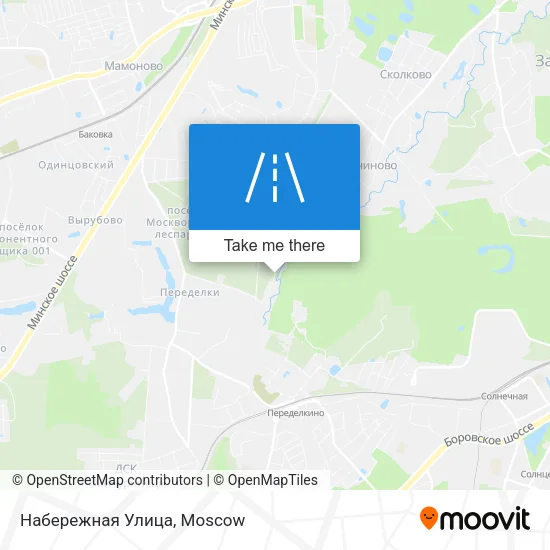 Набережная Улица map