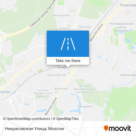Некрасовская Улица map