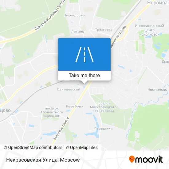 Некрасовская Улица map