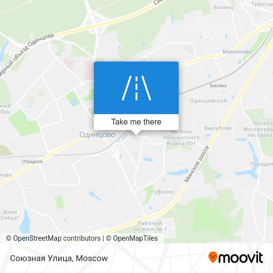 Союзная Улица map