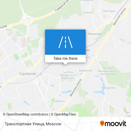 Транспортная Улица map