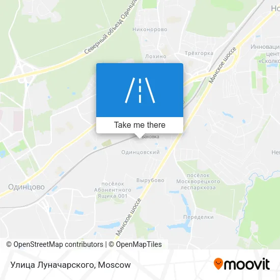 Улица Луначарского map