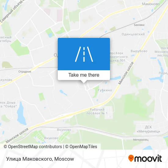 Улица Маковского map