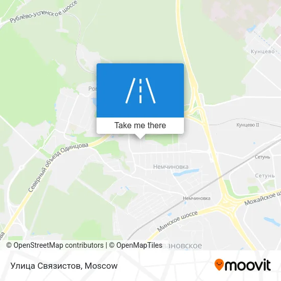 Улица Связистов map