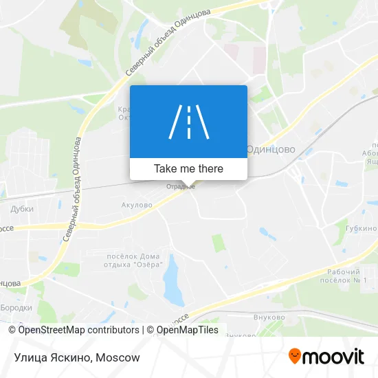 Улица Яскино map