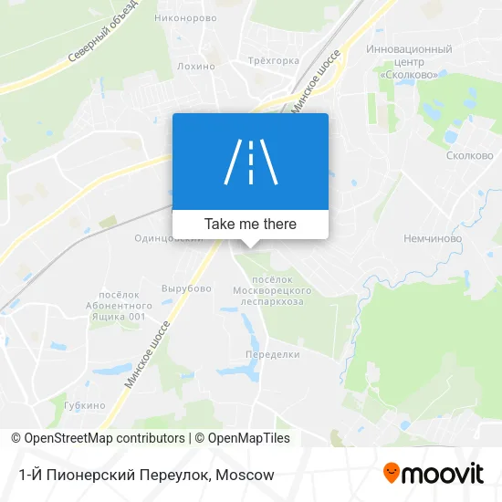 1-Й Пионерский Переулок map