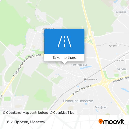 18-Й Просек map