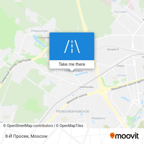 8-Й Просек map