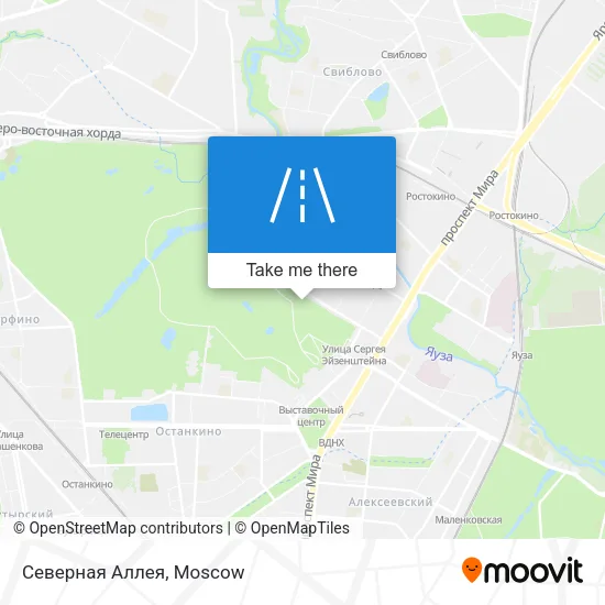Северная Аллея map