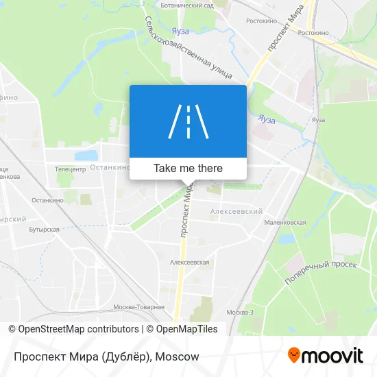 Проспект Мира (Дублёр) map
